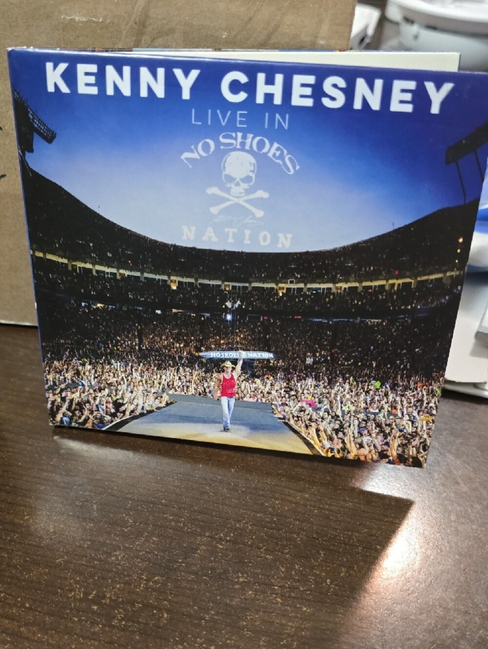 'No Shoes Nation' Live In CD Set - Black & White Kenny Chesney "LIVE"2017 "